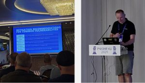 写真：Taras Kloba によるデータベースセキュリティの重要性の解説