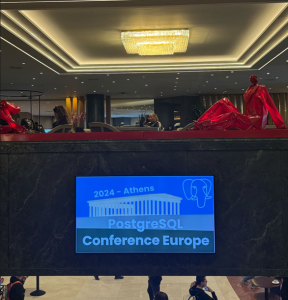PostgreSQL Conference Europe 2024 会場の写真
