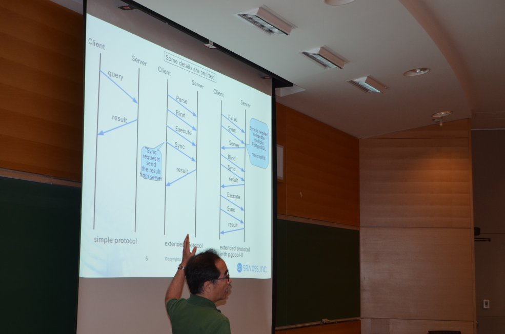 弊社石井による発表： pgpool-II 3.5 の性能改善について